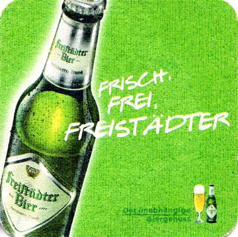 freistadt o-a freistdter frisch 1a (quad185-frisch-u text 2zeilig)